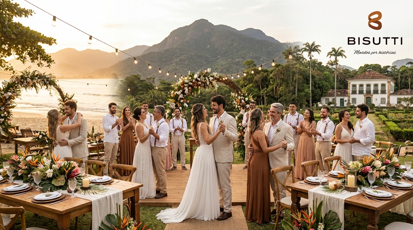 Melhores experiências de destination wedding no Brasil