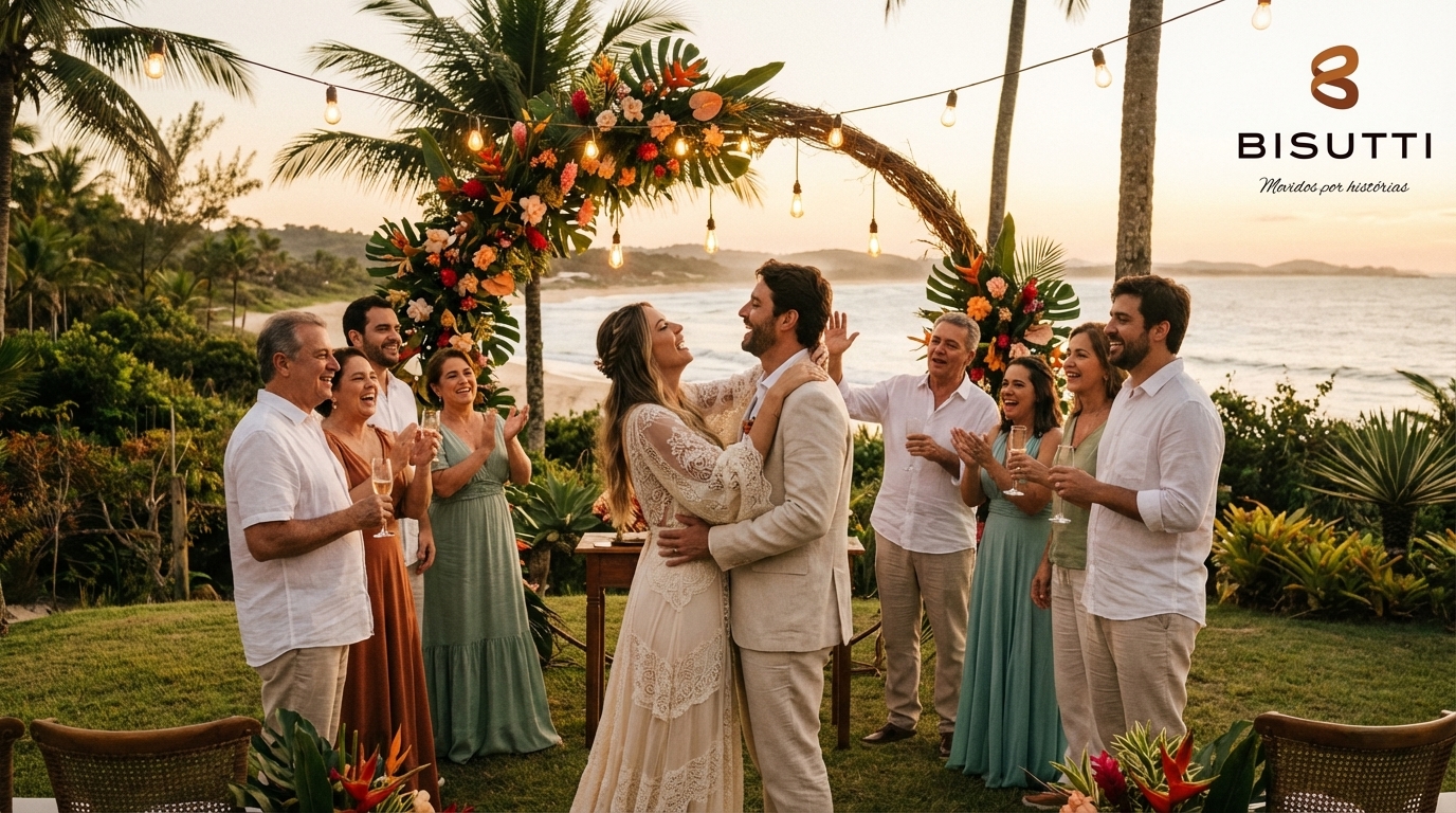 Segunda cerimônia destination wedding no Brasil: guia 2026