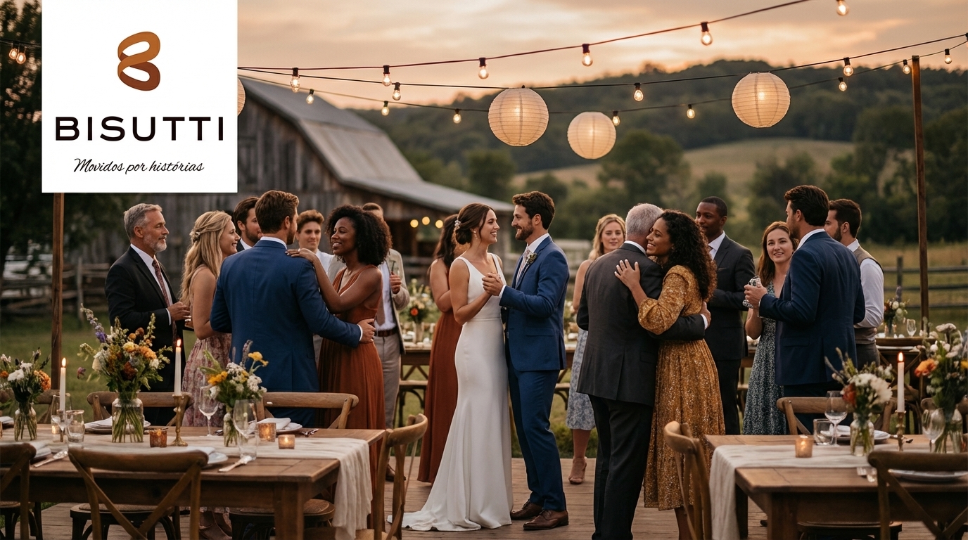 Ideias de casamento simples no campo com elegância