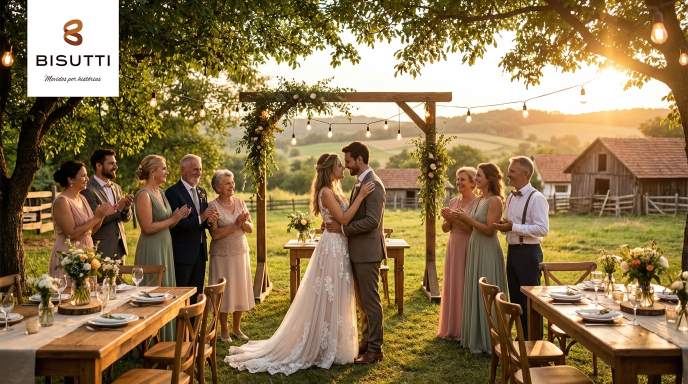 Ideias de casamento no campo simples em São Paulo