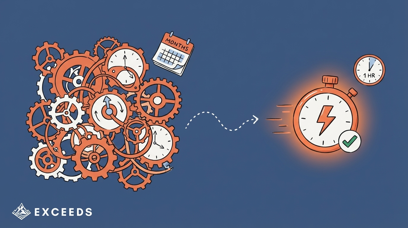 DX Developer Analytics Setup: 3-6 Months vs 1 Hour Solution