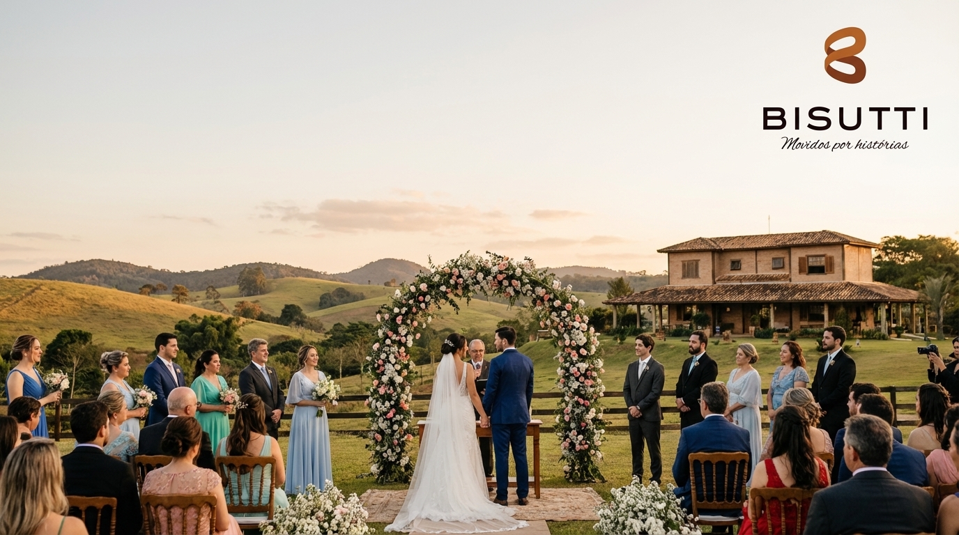 Casamento na fazenda com hospedagem para convidados