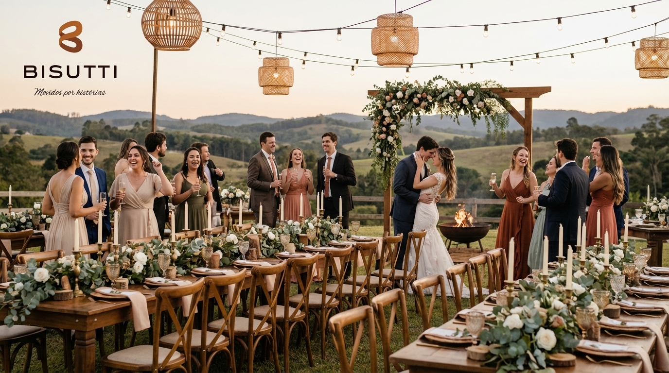 Decoração casamento fazenda: guia rústico-chic 2026