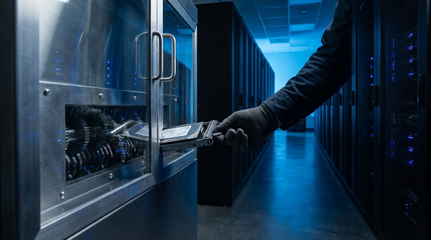Hard Drive Destruction: Retail Stores vs Professional