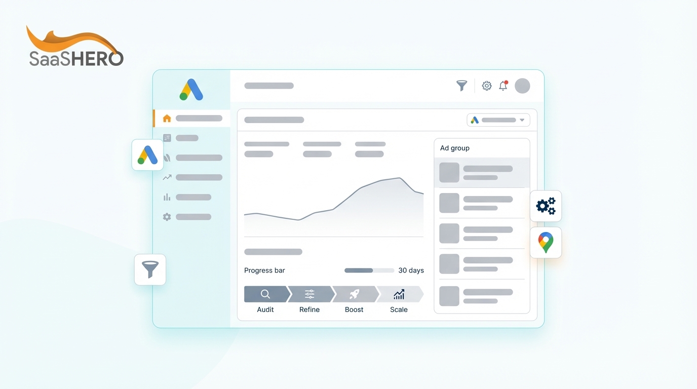 Google Ads Management Optimization: 30-Day SaaS Framework