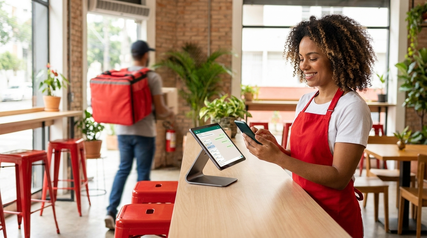 Atendimento 24h delivery: automatize com IA e WhatsApp