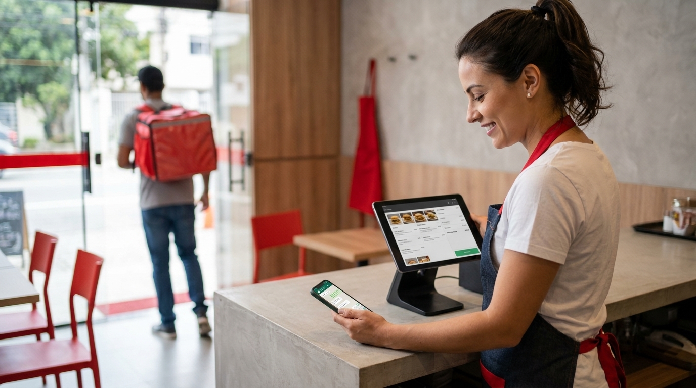 Cardápio digital para hamburgueria: aumente vendas em 40%