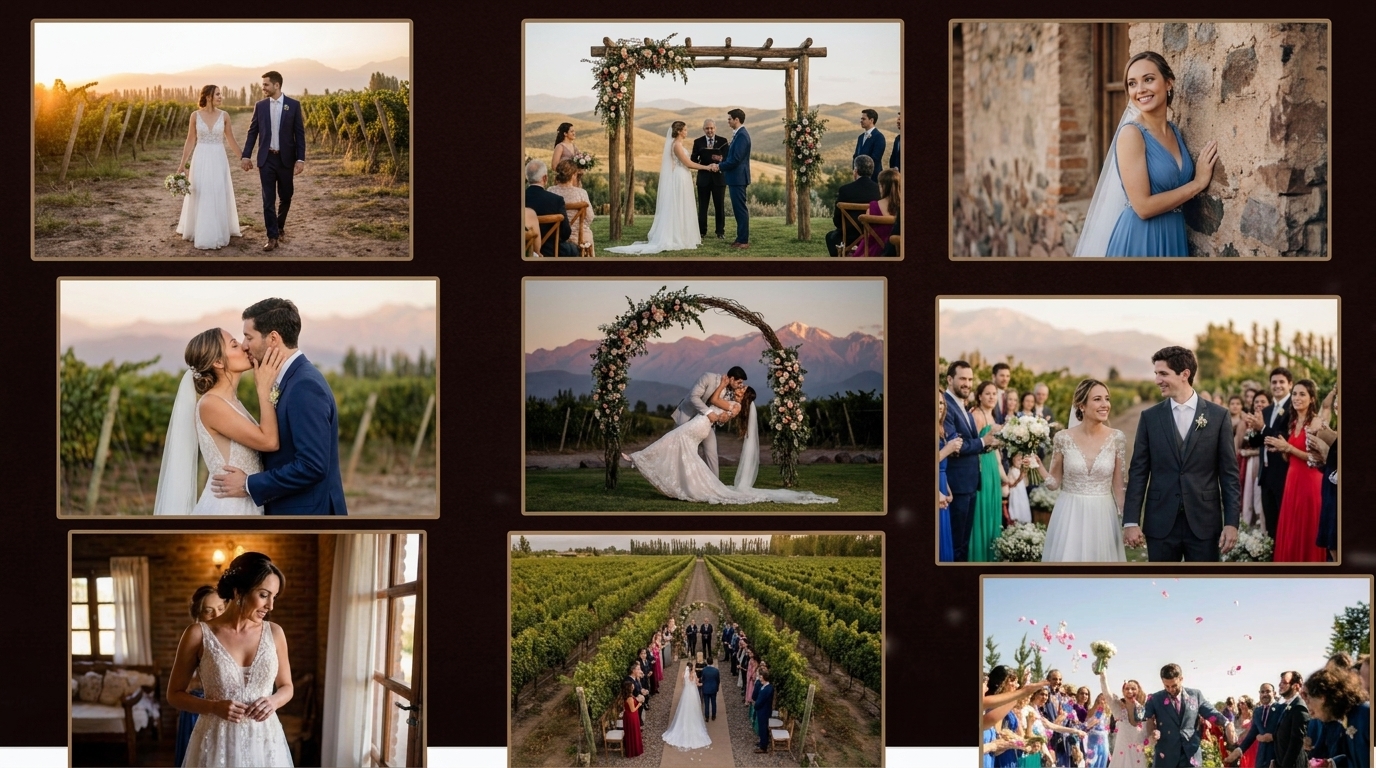 Melhores vinícolas de Mendoza para casamento intimista