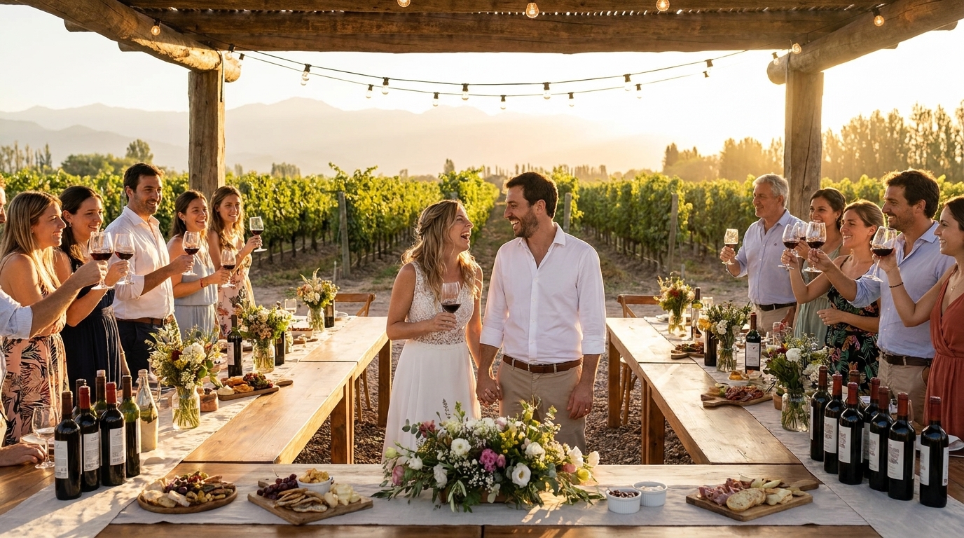 Casamento em vinícolas Mendoza: guia destination wedding