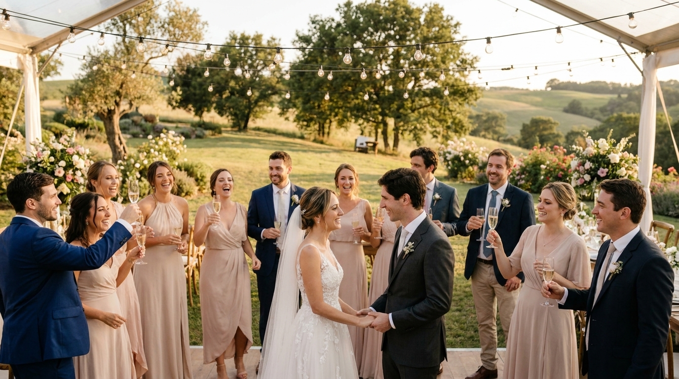 Dicas para casamento em campo elegante e sofisticado
