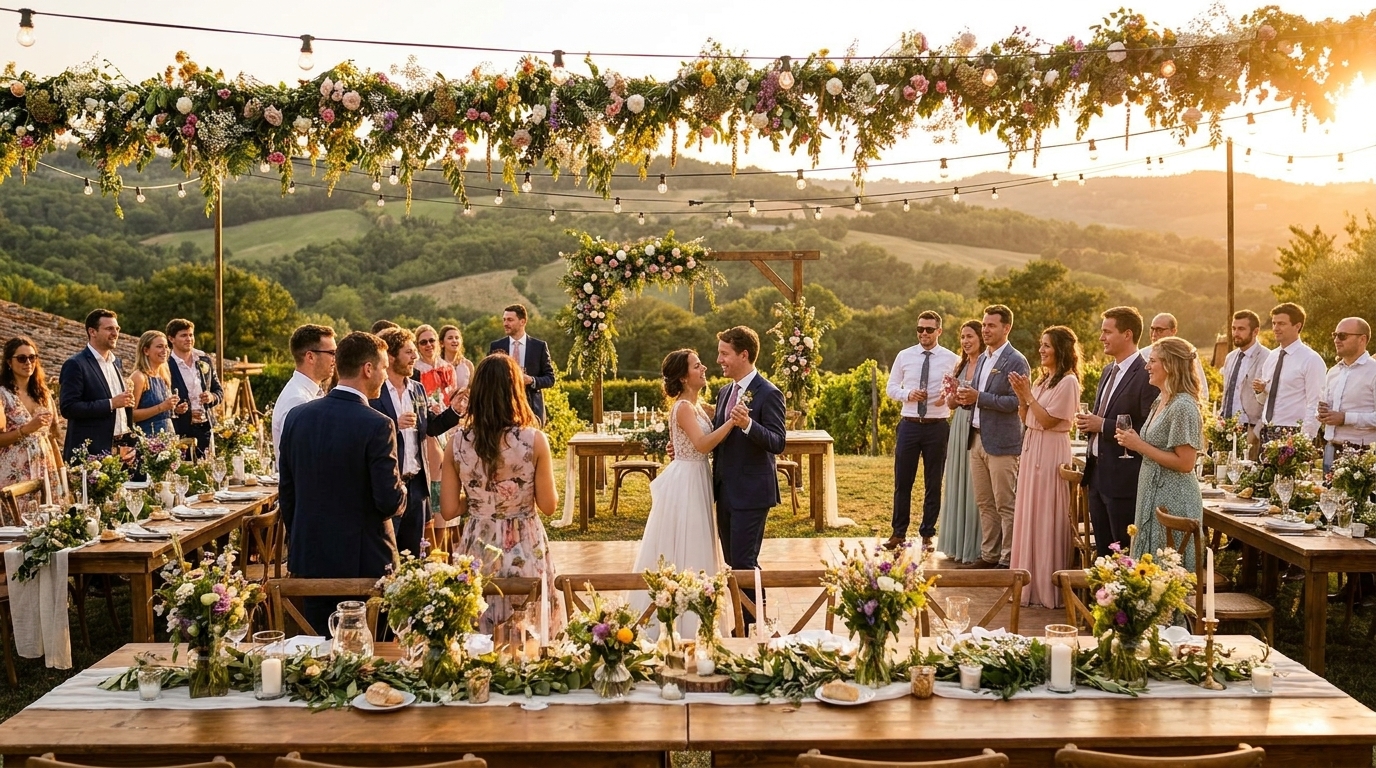 100+ ideias de decoração com flores para casamento em sítio