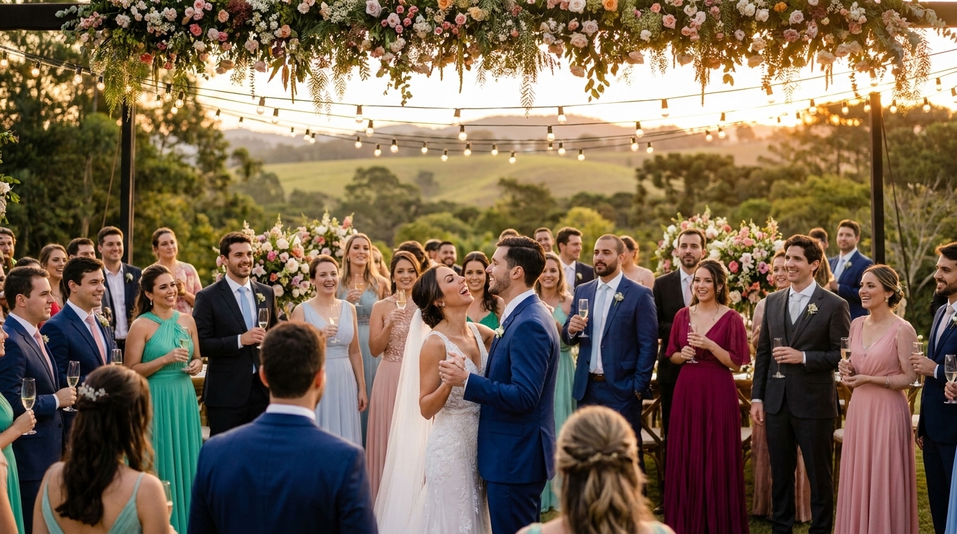 O que preciso para casar em sítio de luxo: guia completo