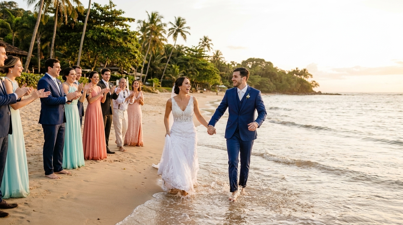 Melhor época para casar em destination wedding no Brasil
