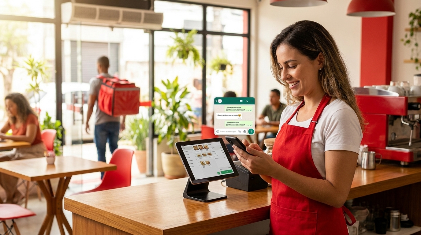 Atendimento WhatsApp delivery: automatize com IA completa