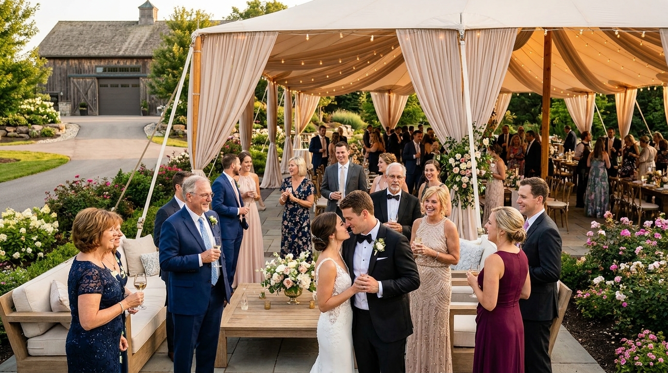Como escolher chácara para casamento com boa infraestrutura
