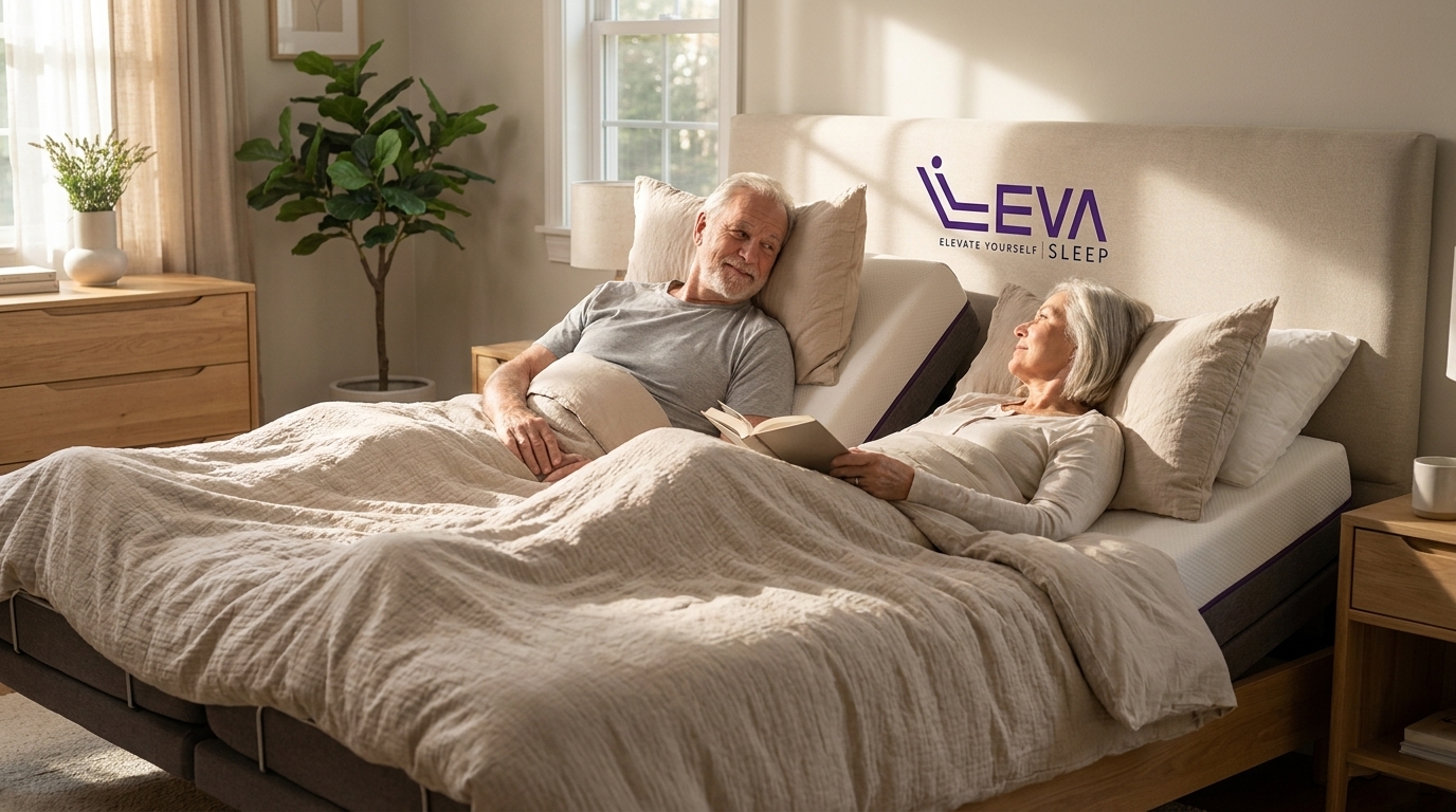 7 Best Adjustable Beds for Elderly Couples with Back Pain