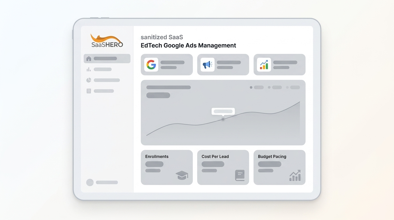 EdTech Google Ads Management: Complete Setup Guide 2026