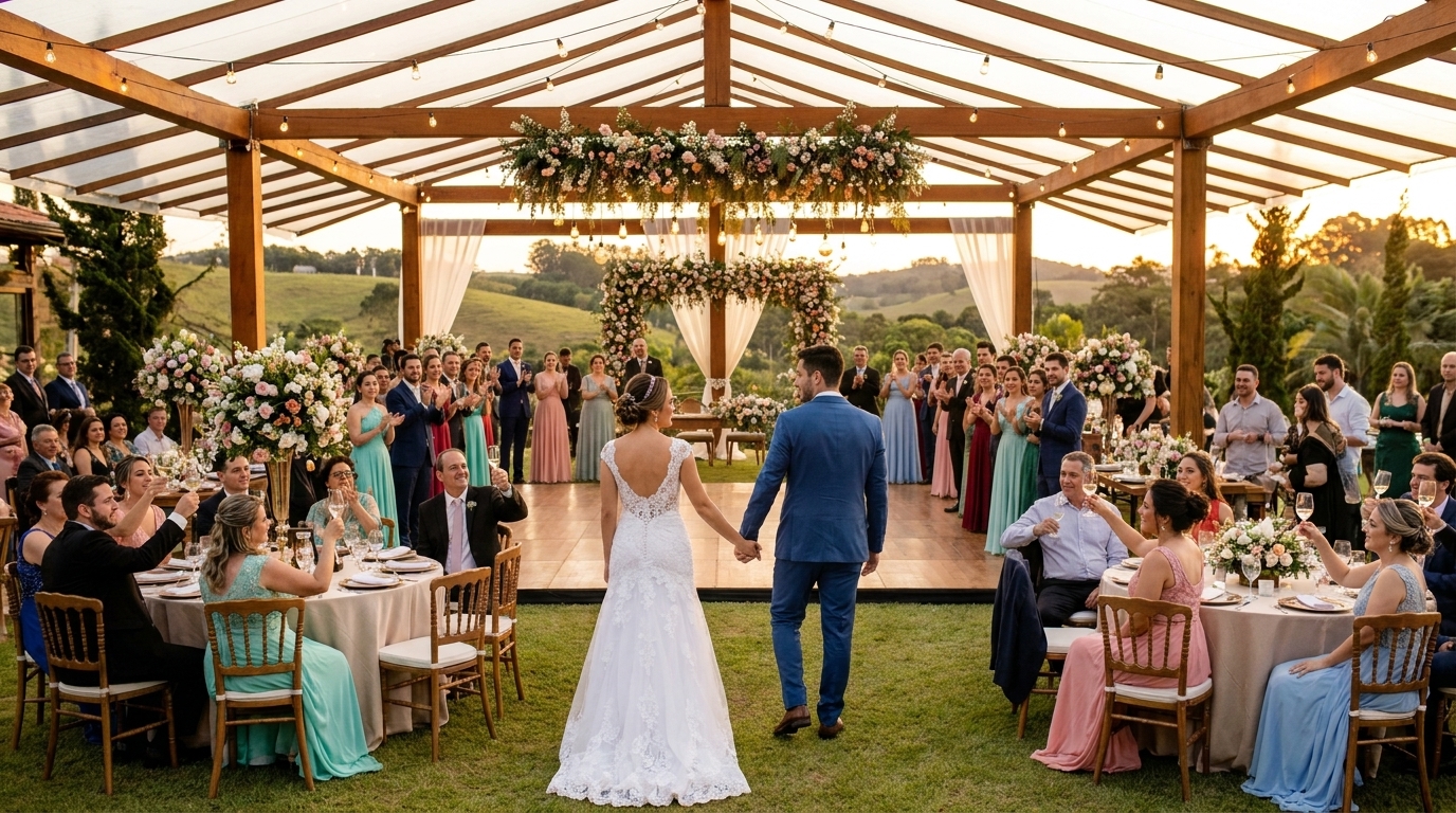 Como escolher chácara para casamento com alta qualidade