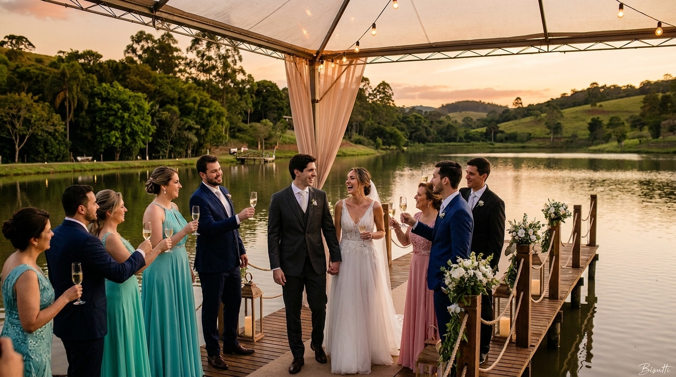 Chácara para casamento com lago em SP: guia das 12 melhores