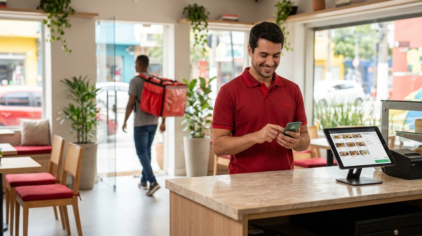 Cardápio digital com IA: automatize vendas 24h no delivery