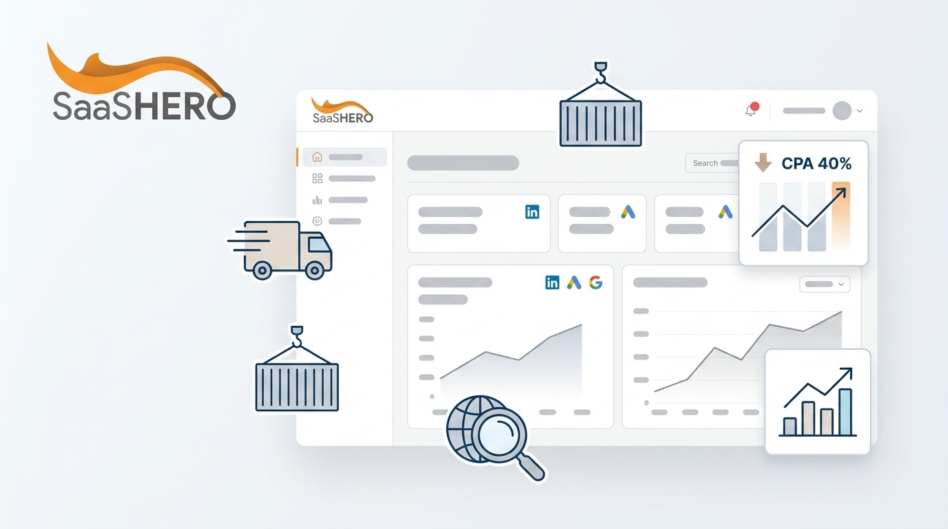 Targeted Ads for Logistics Decision Makers: Cut CPA 40%