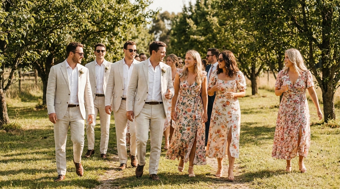 Como se vestir para casamento em chácara de dia