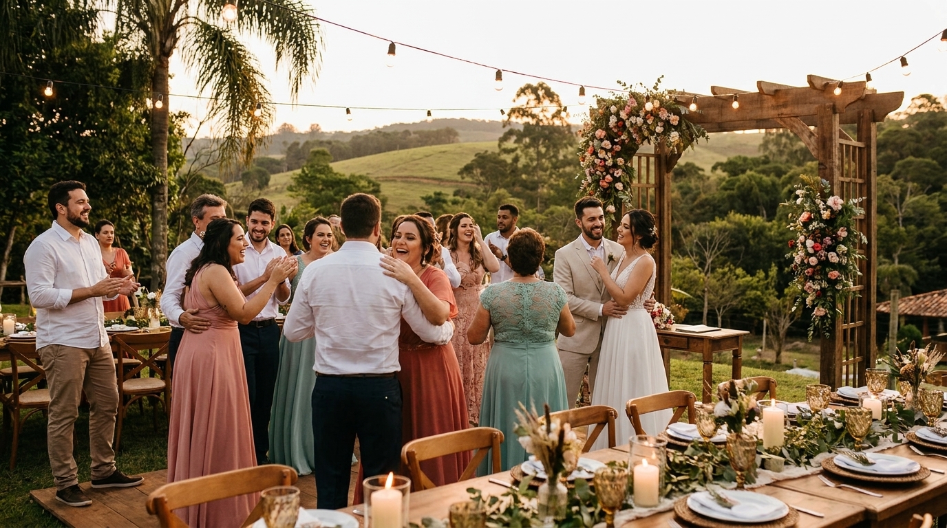Sítios para casamento em chácara em SP: 10 melhores