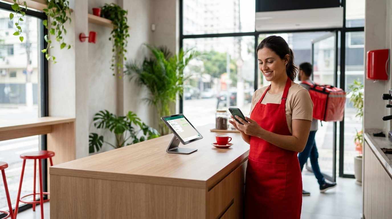 Anúncios automáticos para delivery por WhatsApp: guia