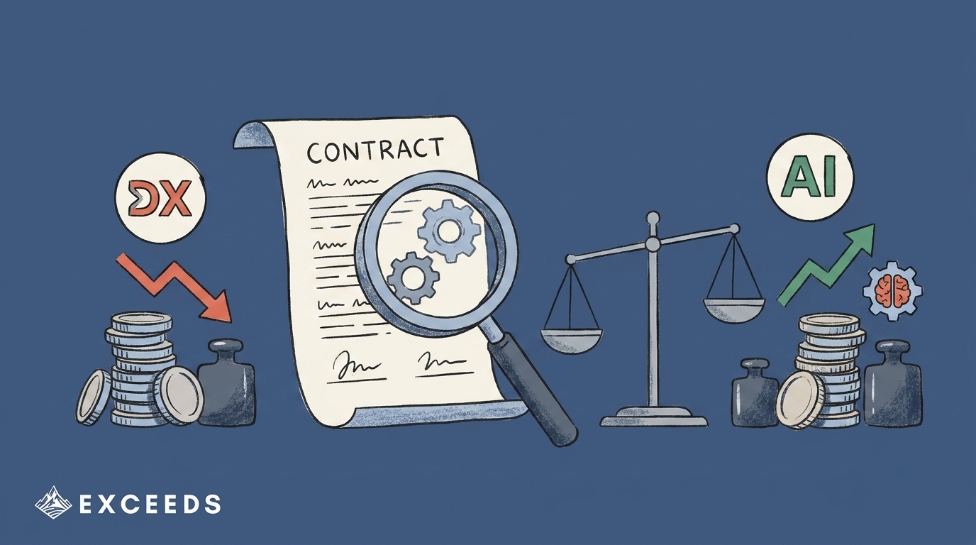 DX Contract Terms Engineering: Pricing Guide 2026