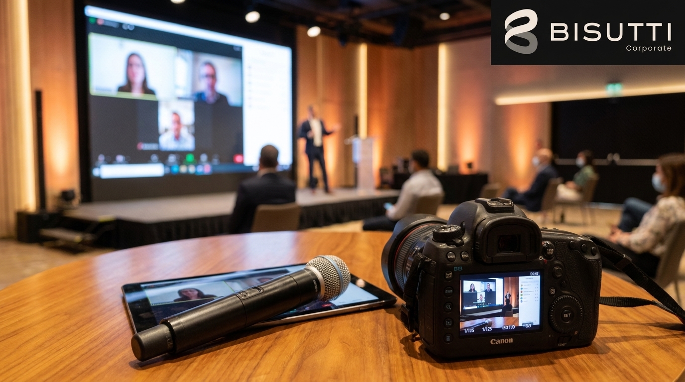 Eventos híbridos corporativos: estratégias de sucesso