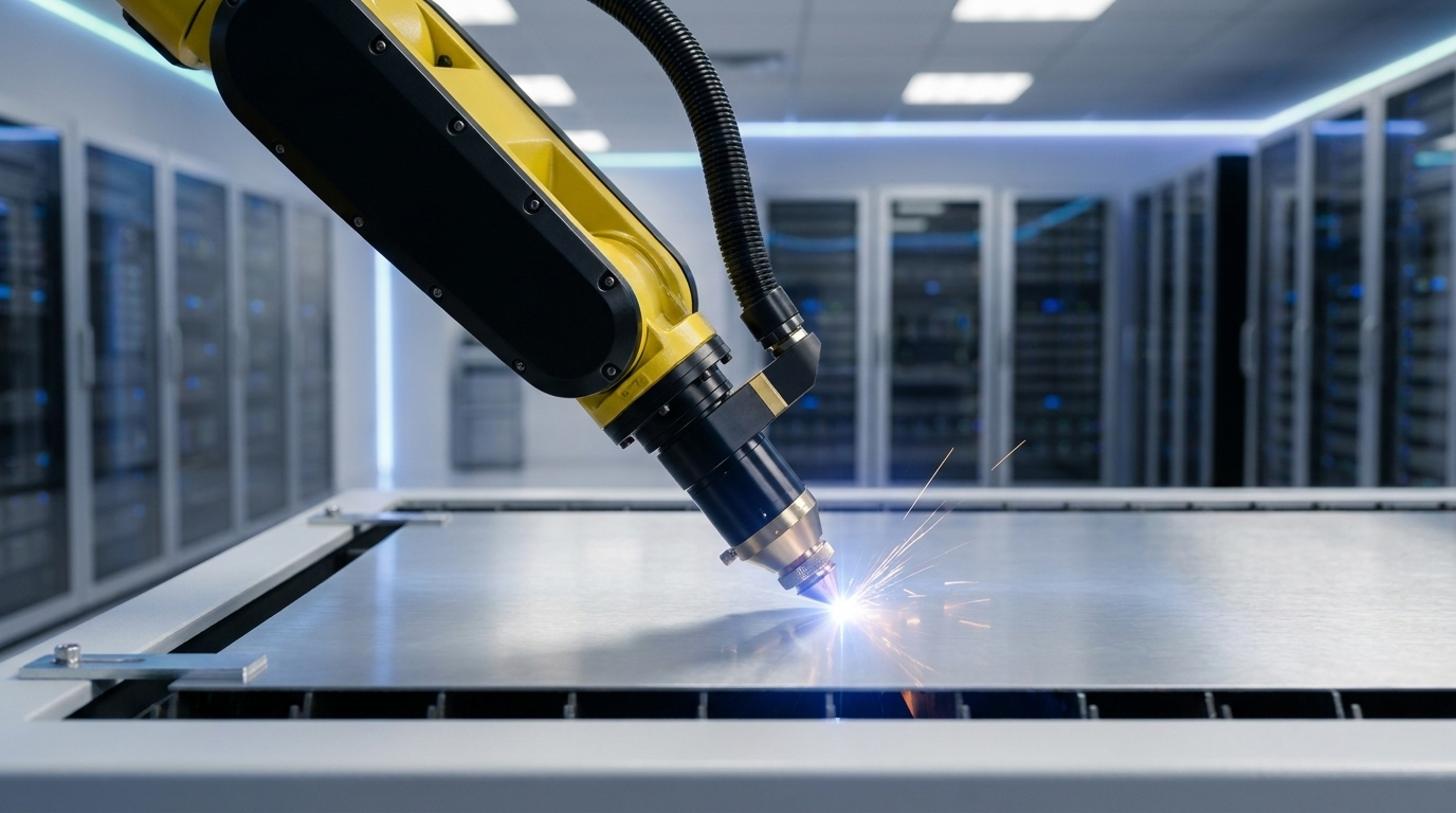 Sheet Metal Laser Cutting for Data Centers