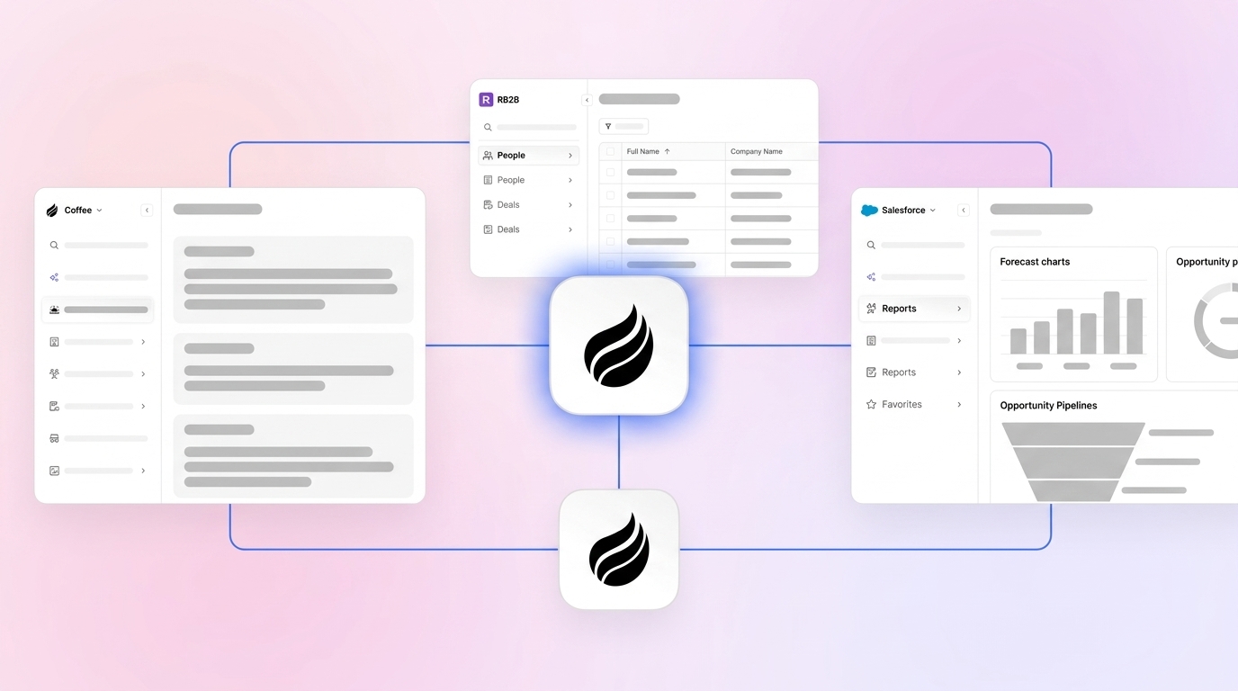 RB2B vs Salesforce: Coffee AI Automates Revenue Better