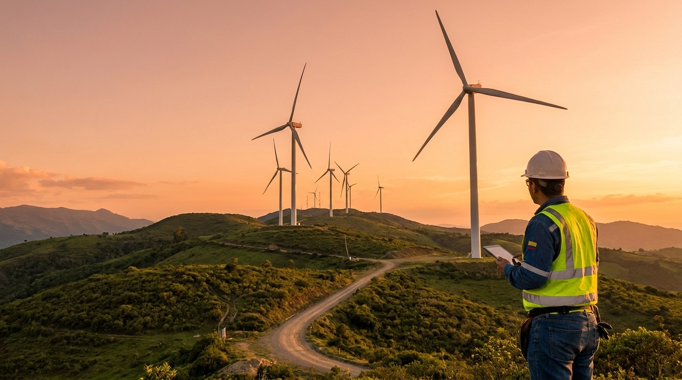 Alternativas a energía solar para empresas en Colombia