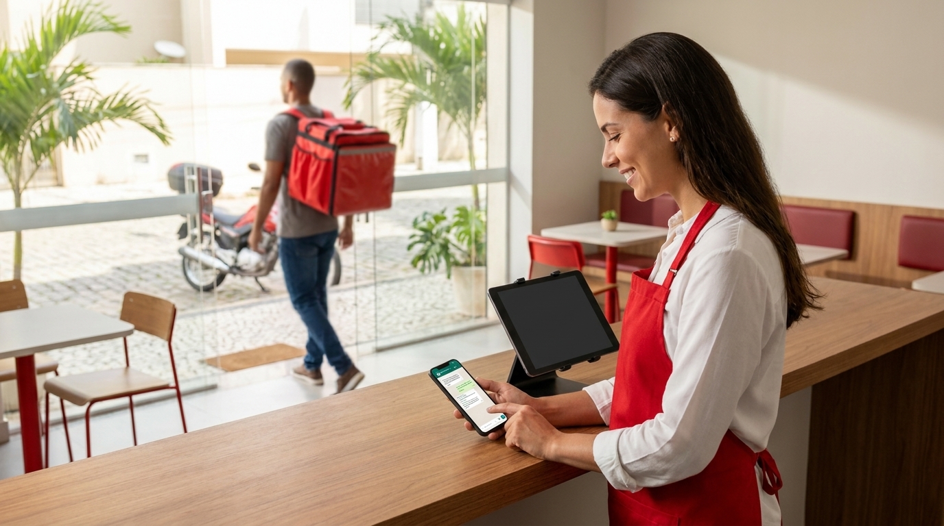CRM para delivery WhatsApp: automatize pedidos com IA