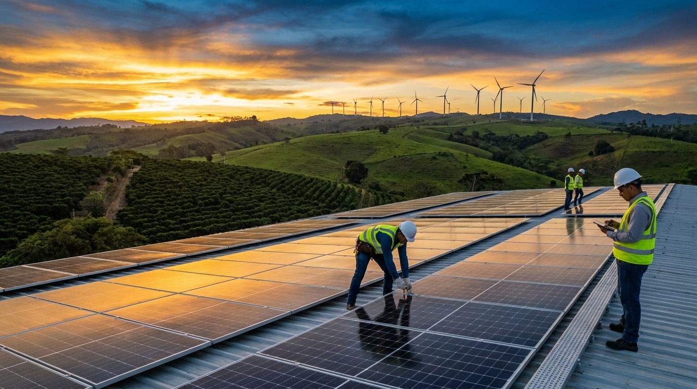 Cómo implementar energía limpia en empresas colombianas