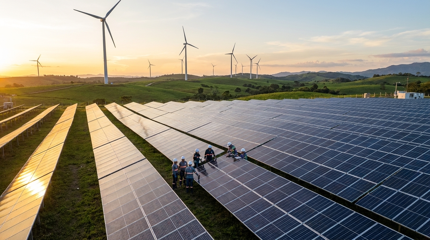 Beneficios de energía limpia para industrias en Colombia
