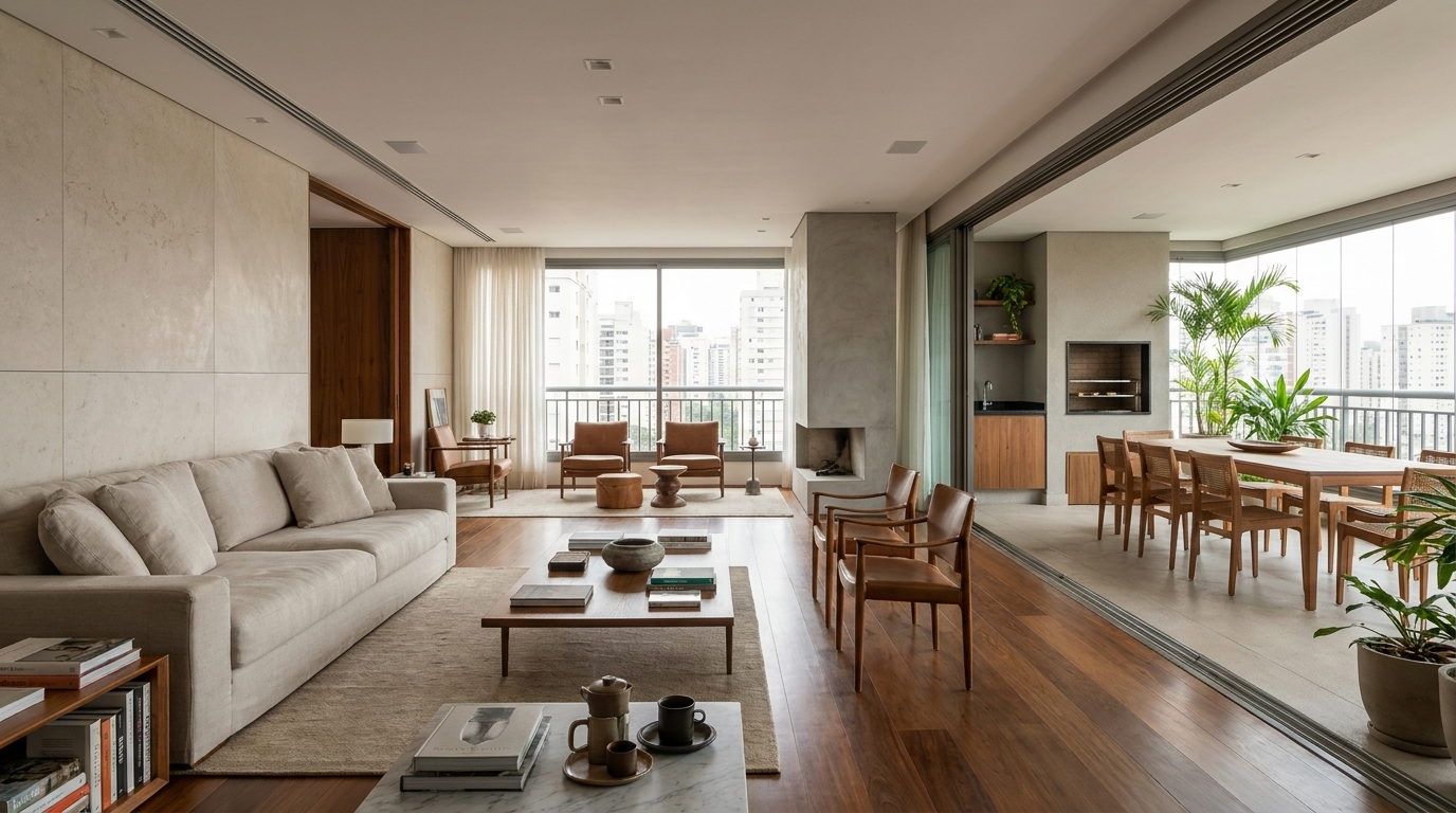 Apartamento de alto padrão à venda no Itaim Bibi