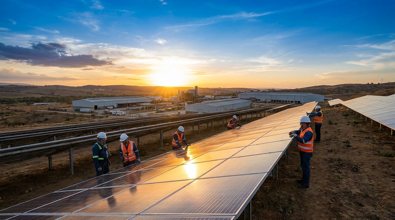 Beneficios de plantas solares para industrias en Colombia