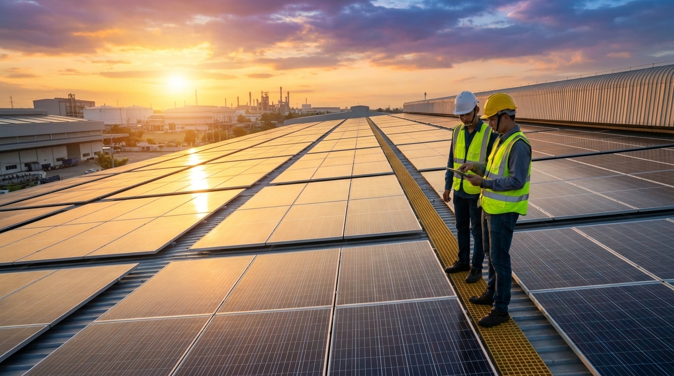 Cómo ahorrar costos con energía solar empresarial