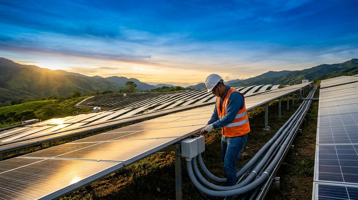 Energía solar para empresas alto consumo en Colombia