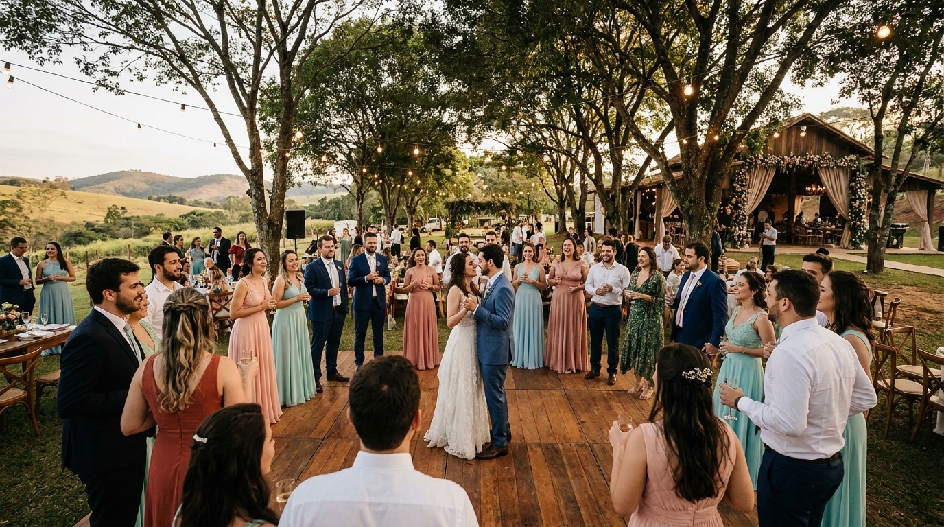 Melhores sítios para casamento no interior de SP em 2026