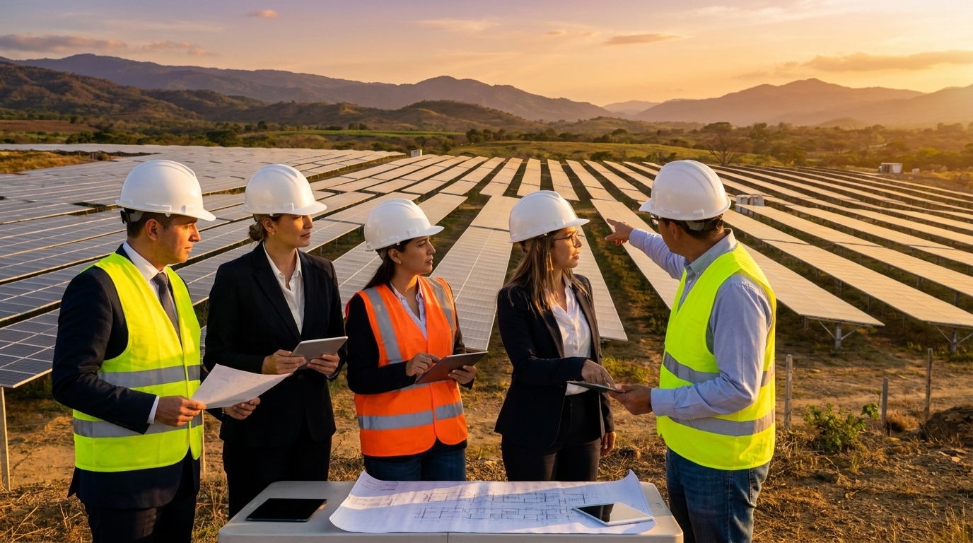 Opciones de financiamiento solar empresarial Colombia