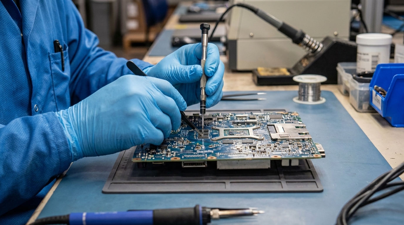 CMMC Compliant Depot Repair Services for DoD Contractors