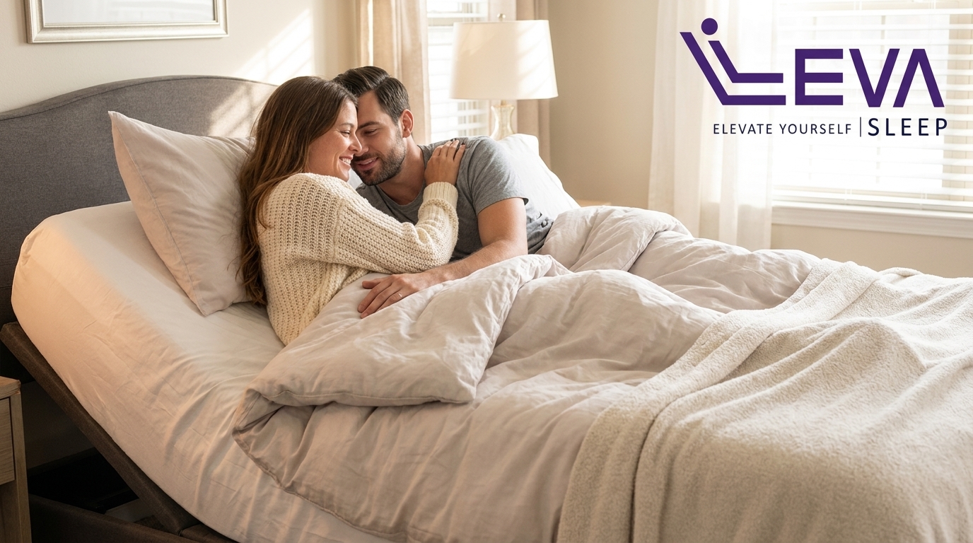 Elevated Sleep Position for Couples: Split Bed Solutions