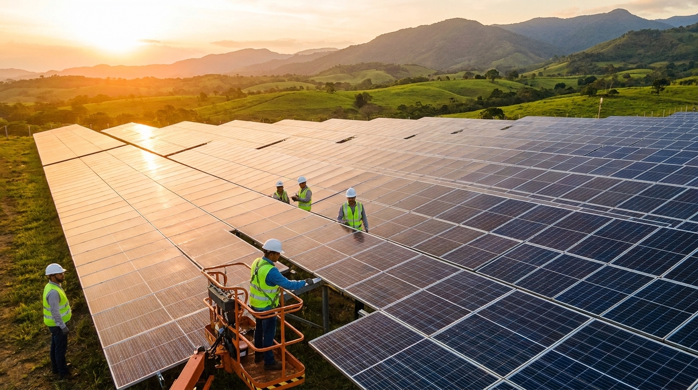 Mejores empresas de energía solar industrial en Colombia