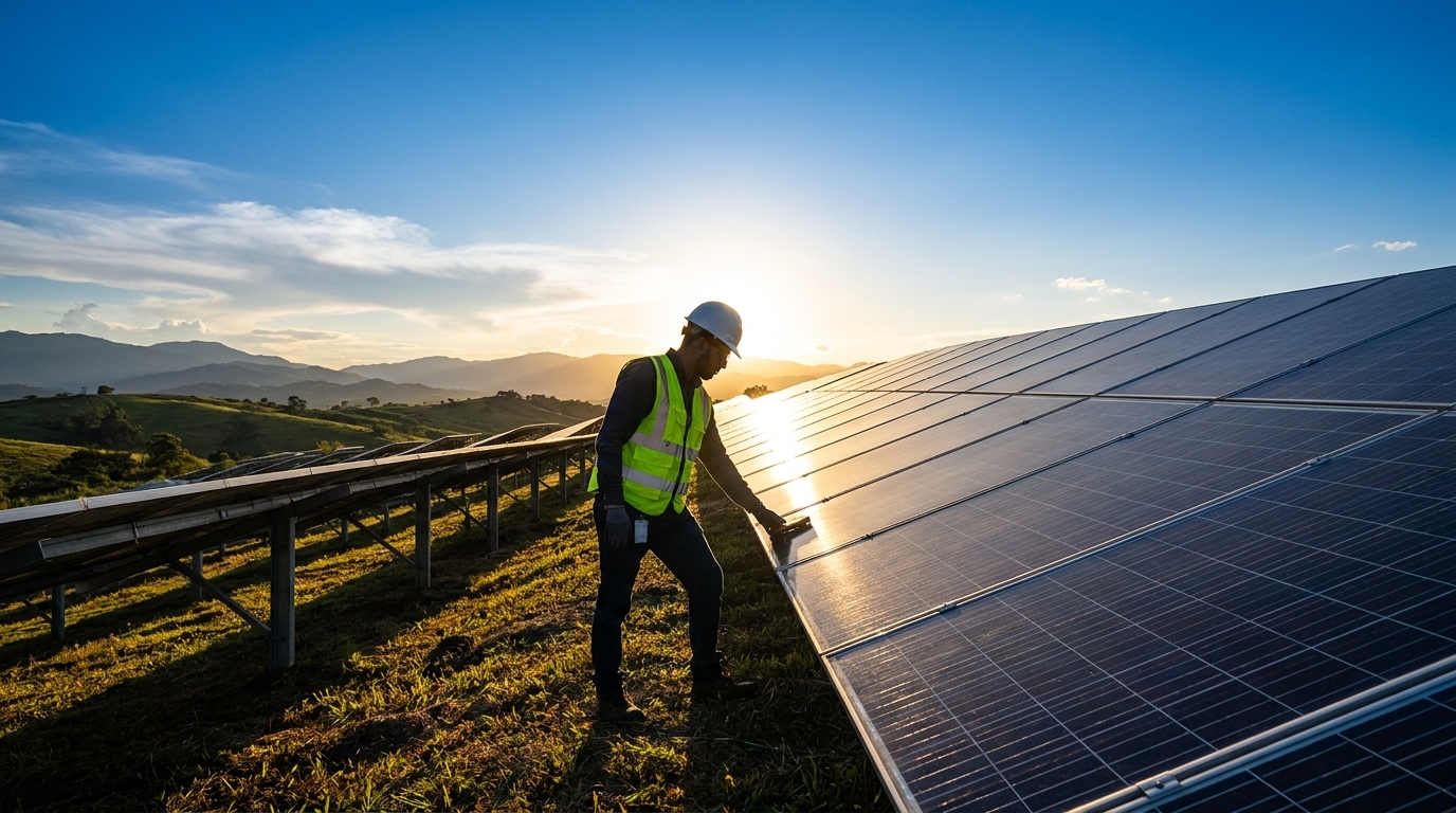 Mejores empresas energía solar para negocios en Colombia