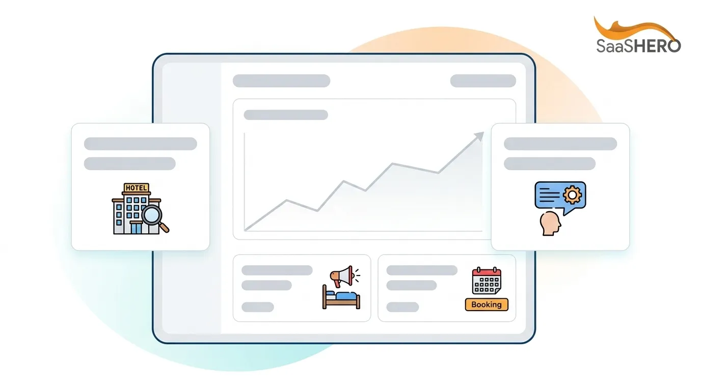 Digital Marketing for Hospitality Tech SaaS: Revenue Growth