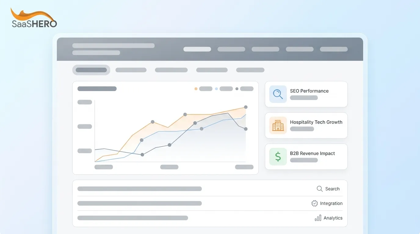 Hospitality Tech SEO Strategies That Drive B2B Revenue