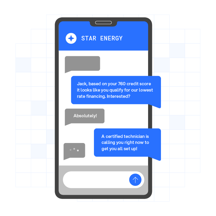 Plura SMS interface showing AI-powered business text messaging, automated customer conversations, and personalized engagement workflows.