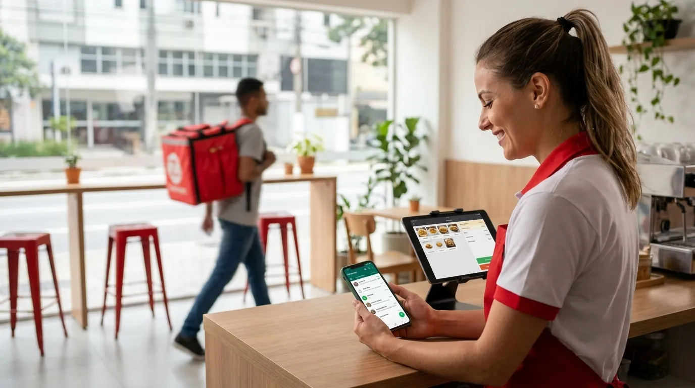 Delivery próprio sem taxa: passo a passo no WhatsApp em 2026